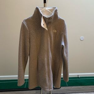 Hardly Worn Heather Grey Northface Jacket